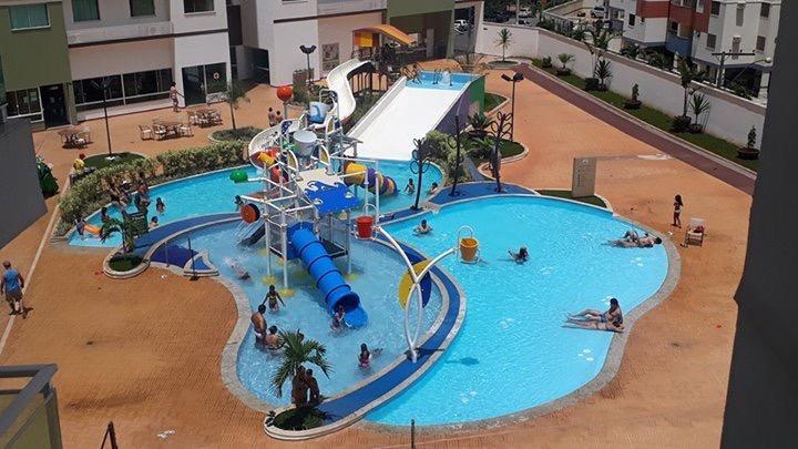 Apartamento Riviera Park Lägenhet Caldas Novas Exteriör bild